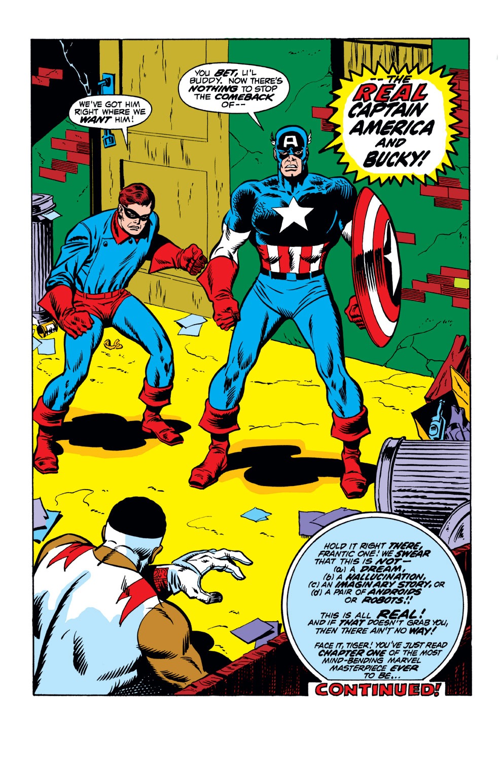 Read online Captain America (1968) comic - Issue #153 - 21