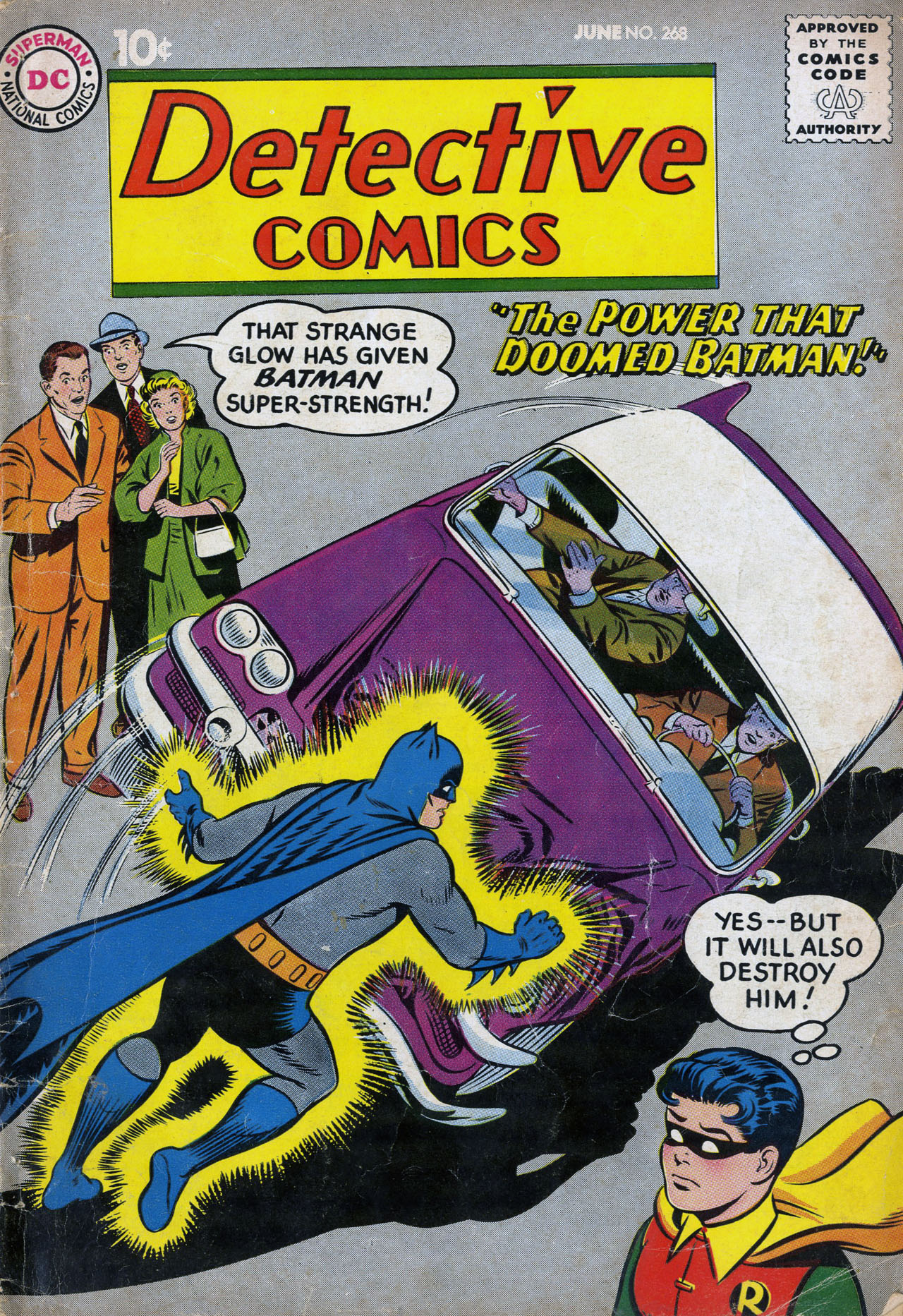 Read online Detective Comics (1937) comic -  Issue #268 - 1