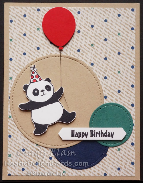 Party Pandas, Sale-A-Bration, Stampin' Up!, Birthday 
