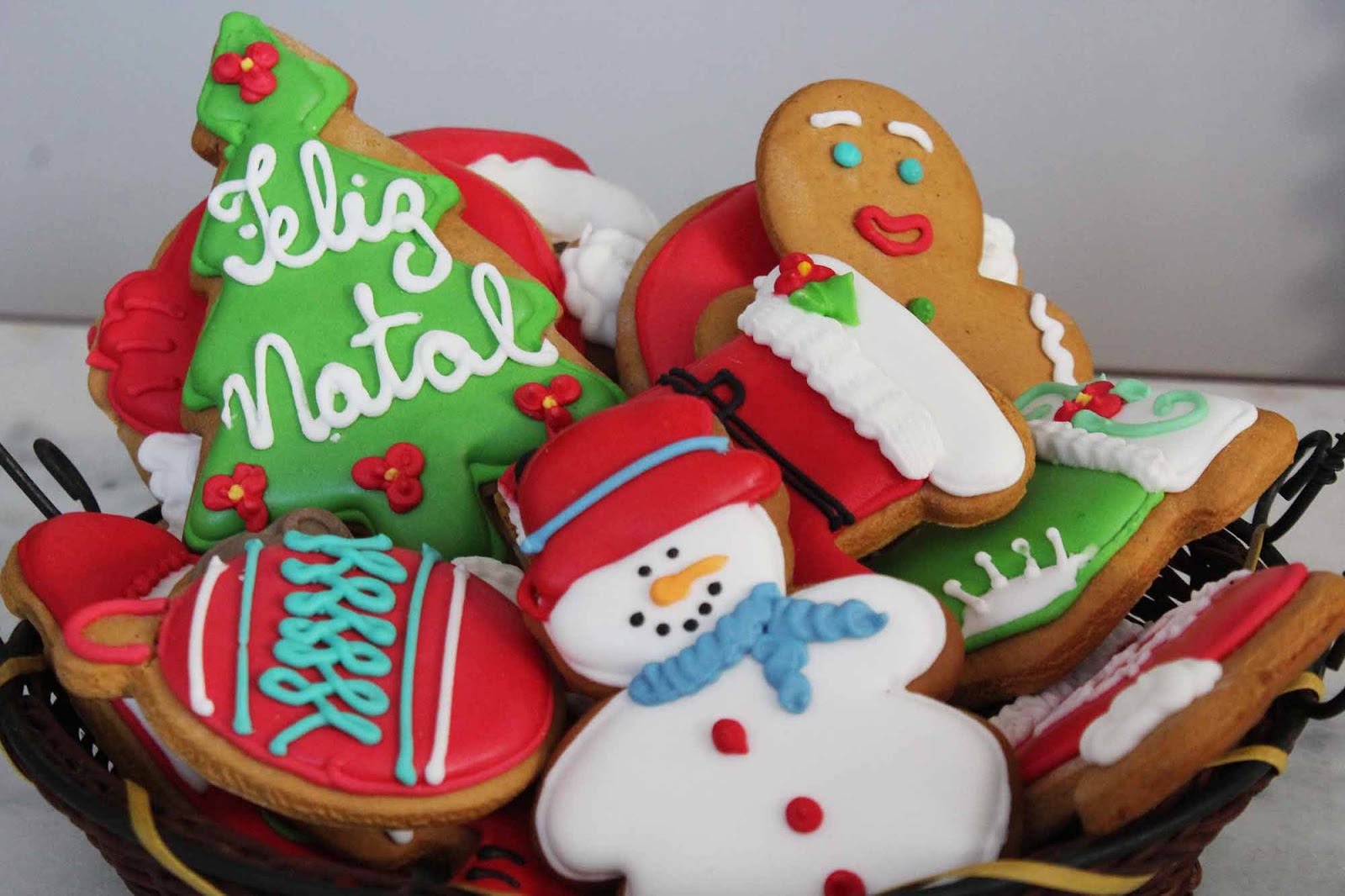 marian guimaraes emblog: Bolachas decoradas no Natal