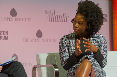 1a1a Chimamanda Ngozi Adichie speaks about police killings in America. "I think I'm so emotionally exhausted by the murders"