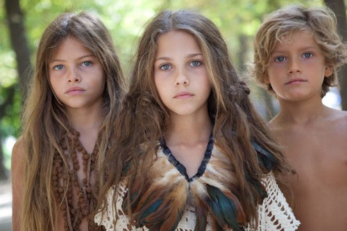 Paranormal And Strange World Thylane Blondeau 10 Yrs Old Models For