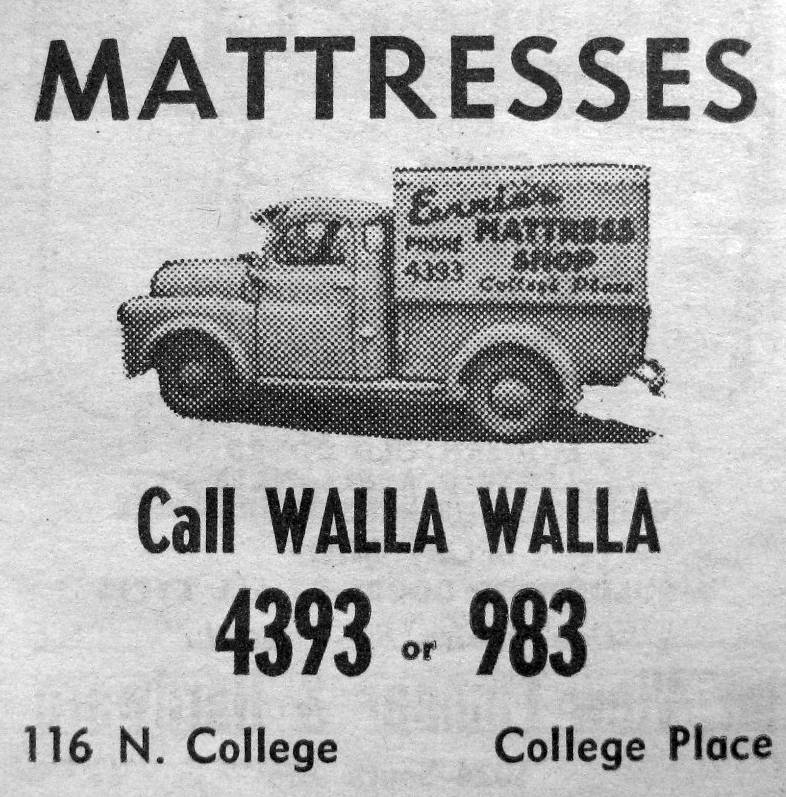 Bygone Walla Walla vintage images of the City and County (and beyond), collected by Joe Drazan