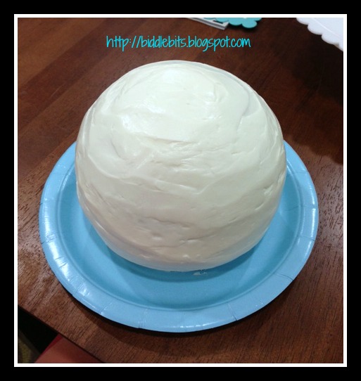 Biddle Bits How to make a golf ball cake