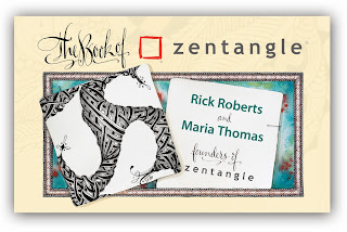 The Book of Zentangle by Maria Thomas & Rick Roberts / z e n t a n g l e ®