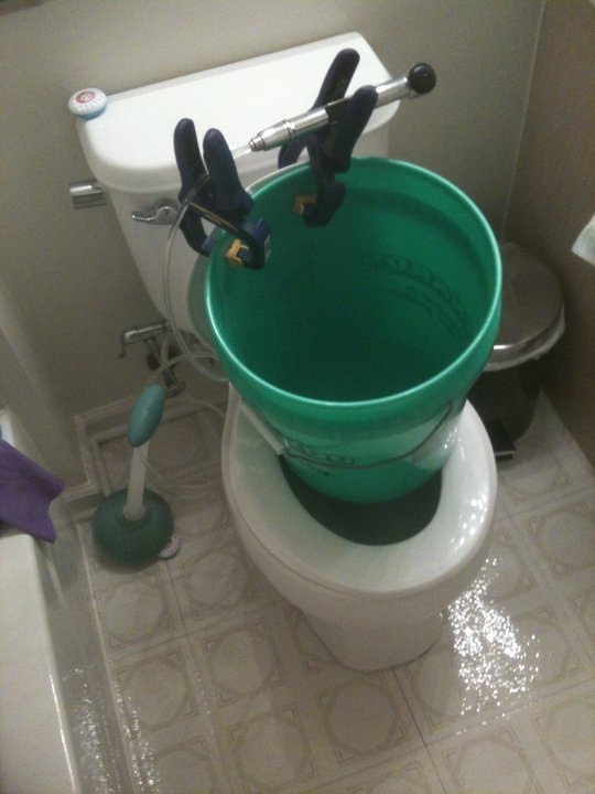 The Diapering Daddy Homemade Utility Sinks and Cloth Diapers....hold your laughter till the end!