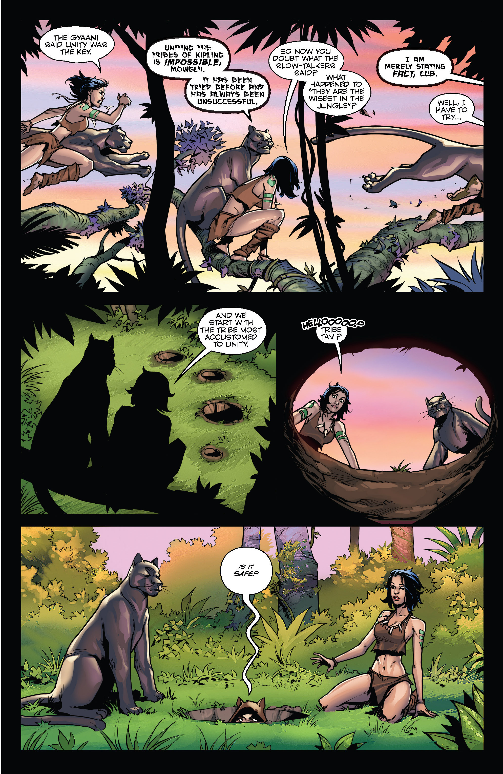 Read online Grimm Fairy Tales presents The Jungle Book: Fall of the Wild comic -  Issue #2 - 14