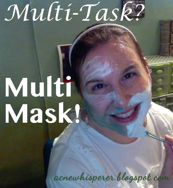 How to treat adult acne using different masks together