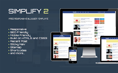 Simplify 2 Responsive Blogger Template