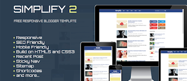 Simplify 2 Responsive Blogger Template