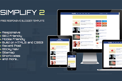 Simplify 2 Responsive Blogger Template