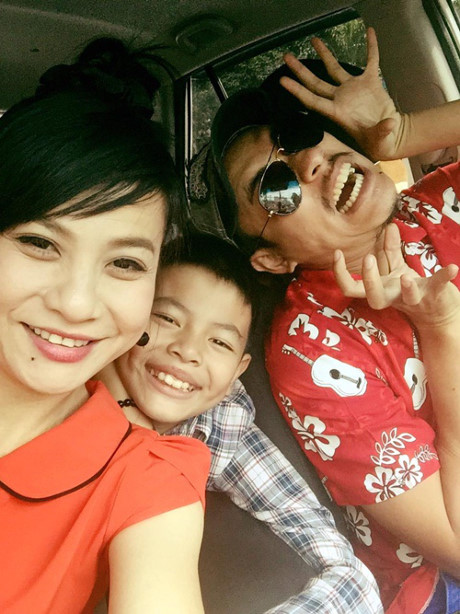 Sao Việt khoe ảnh gia đình chứng minh hạnh phúc - Ảnh 8 Sao Viet khoe anh gia dinh chung minh hanh phuc - Anh 8