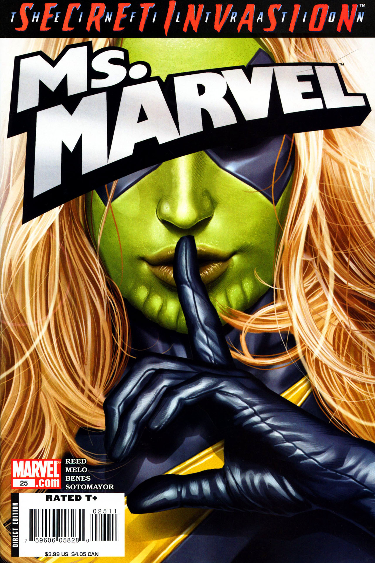 Read online Ms. Marvel (2006) comic -  Issue #25 - 1