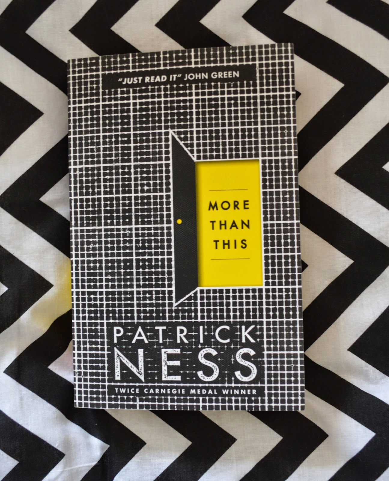 Book&aCuppa: Patrick Ness, More Than This