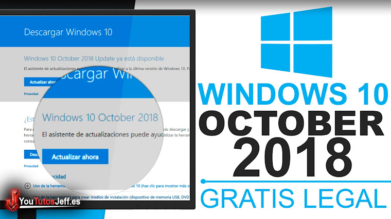 Descargar o Actualizar a Windows 10 October 2018 - ISO Gratis Legal