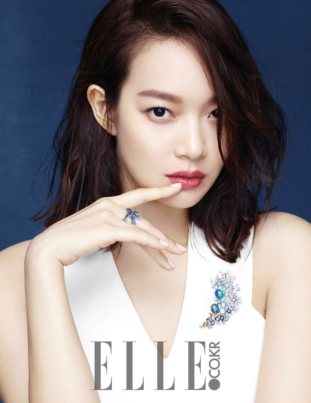 twenty2 blog: Shin Min Ah in Elle Korea October 2014 | Fashion and Beauty