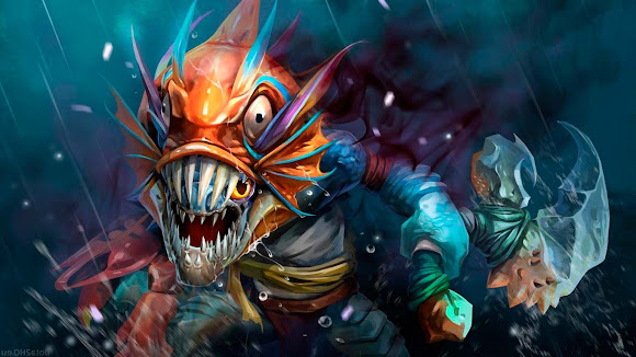 Slark DOTA 2 Wallpaper, Fondo, Loading Screen