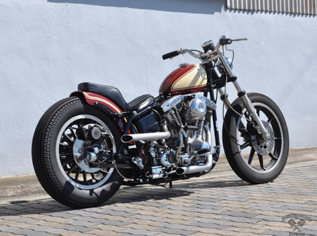 Hell Kustom : Harley Davidson Shovelhead By Motorcycles Force