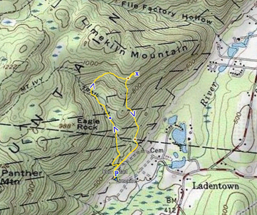 Harriman Hiker Harriman State Park and Beyond Limekiln Mountain Loop