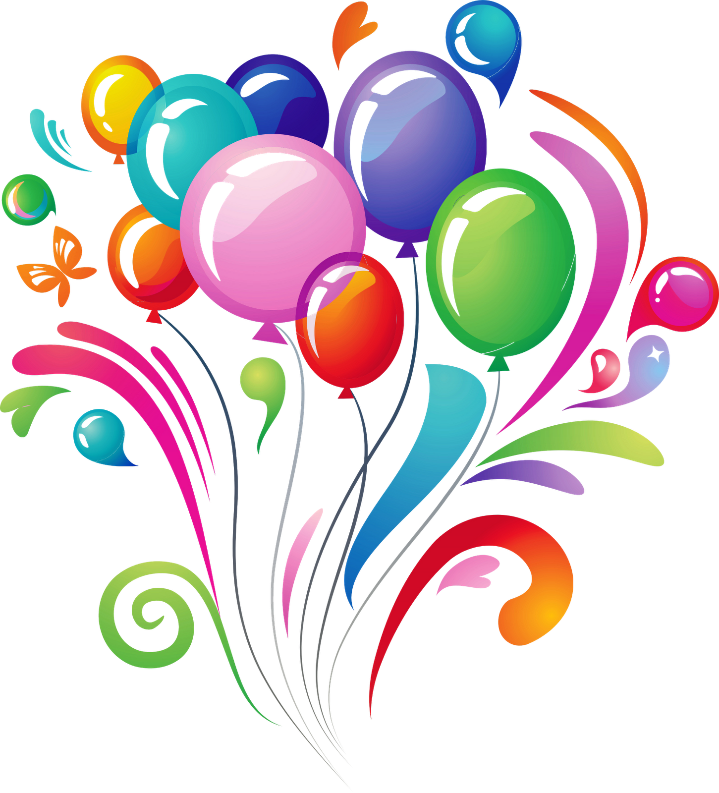 clip art balloons celebration - photo #28