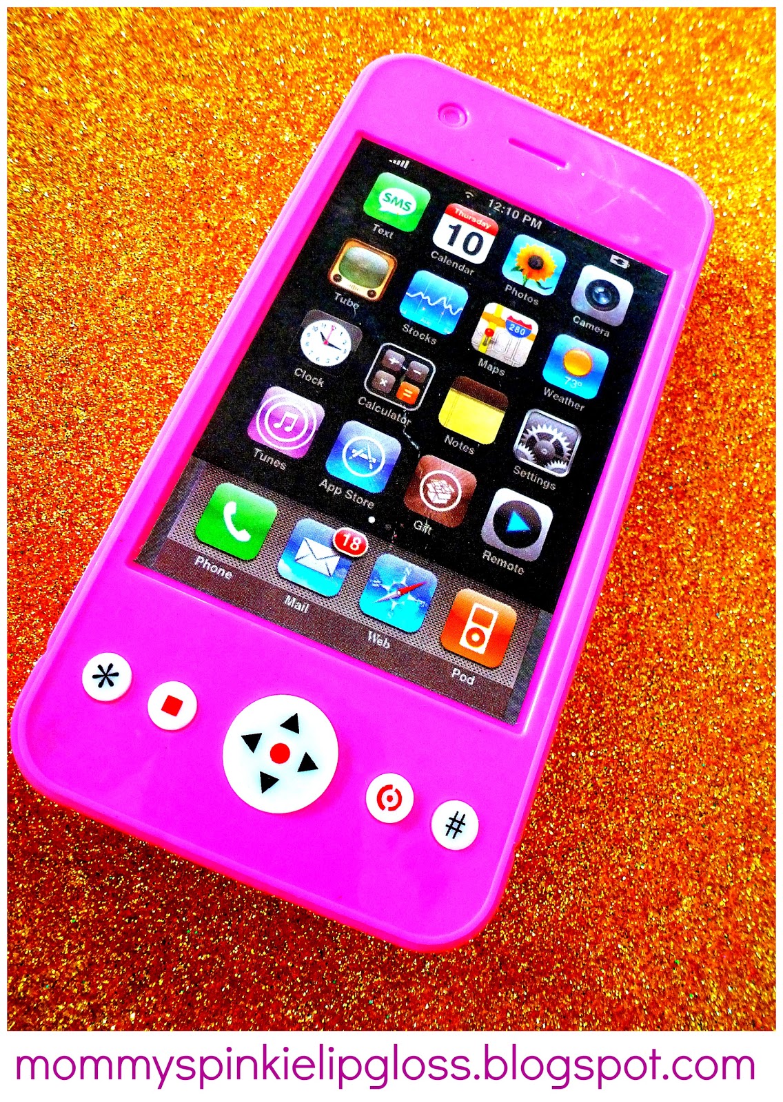 Mommys Pinkie Lipgloss My new cell phone...