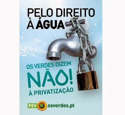 Não à Privatização da Água
