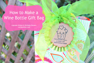 http://cupcakewishesandbirthdaydreams.blogspot.com/2016/11/how-to-make-wine-bottle-gift-bag.html