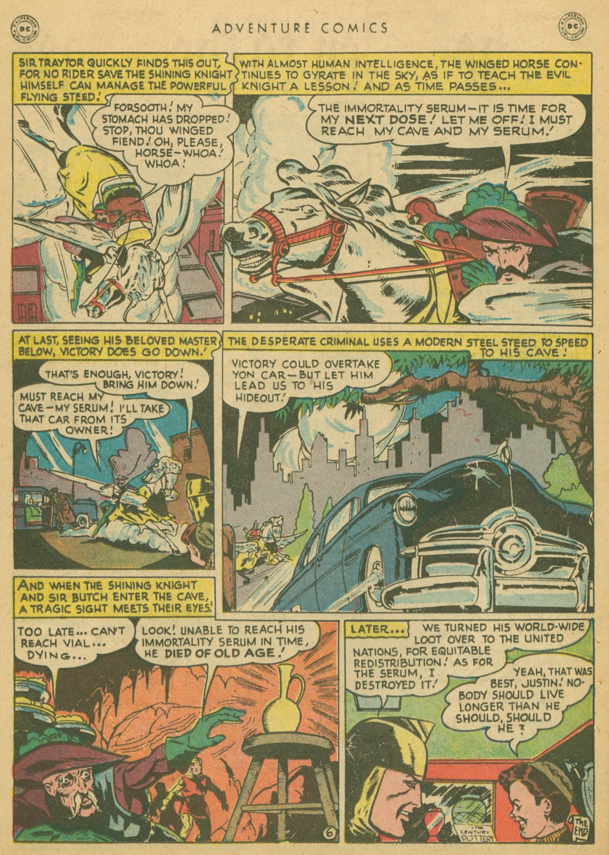 Read online Adventure Comics (1938) comic -  Issue #142 - 37