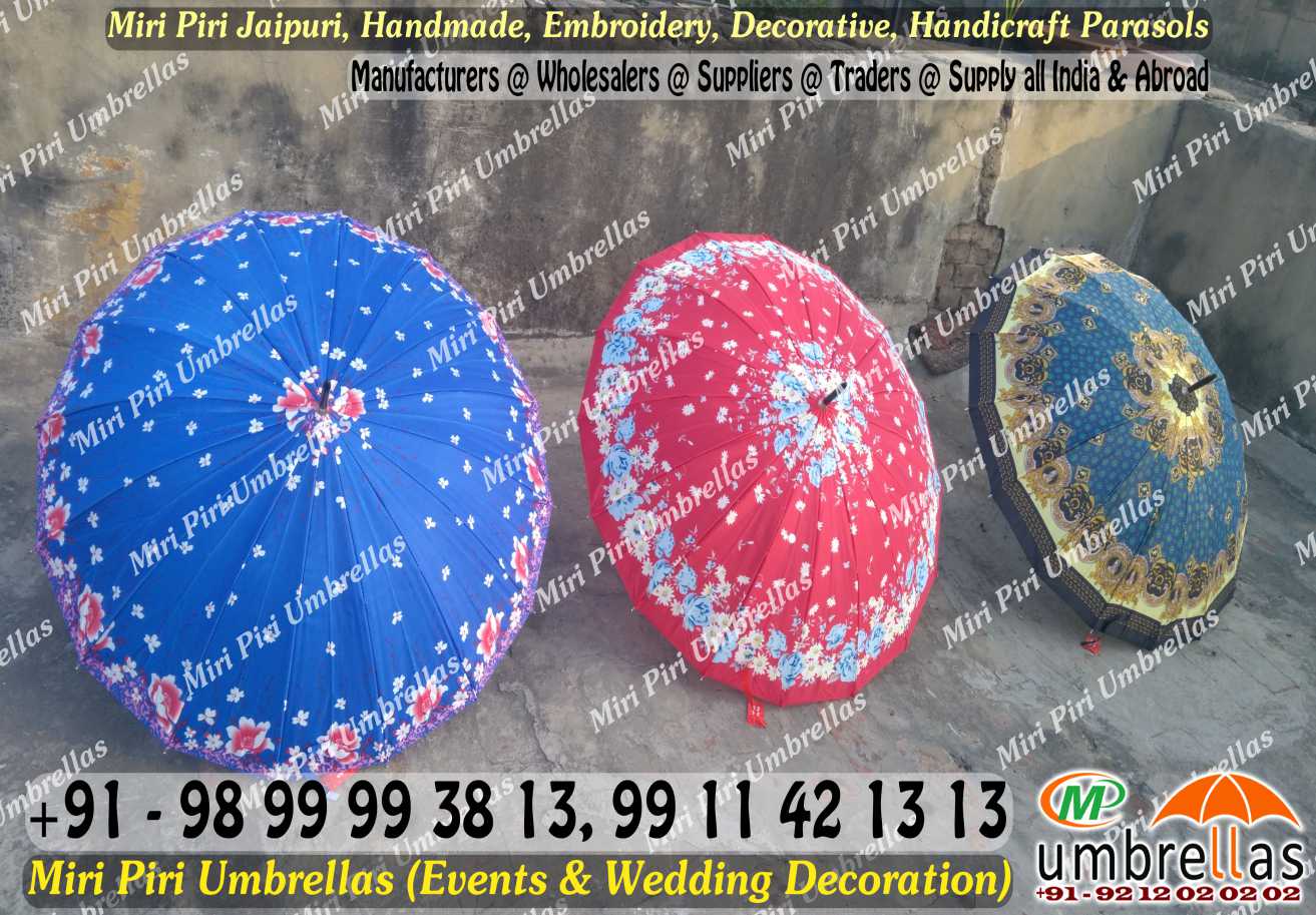 Parasols, Umbrella Decoration For Entrance Gate, Umbrellas Decoration