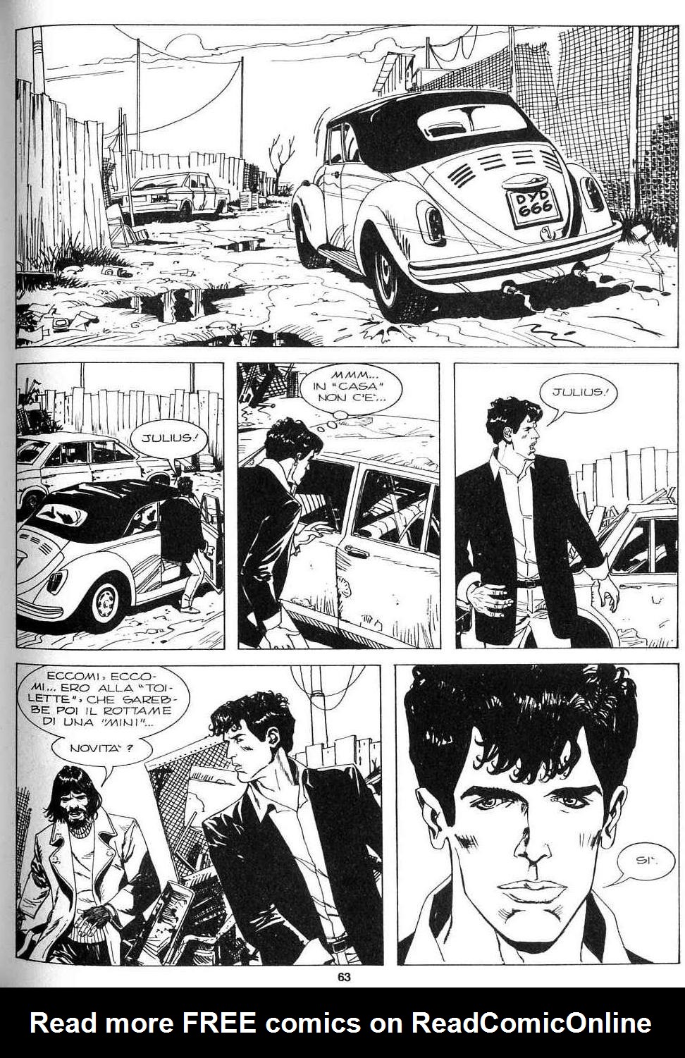 Read online Dylan Dog (1986) comic -  Issue #87 - 60