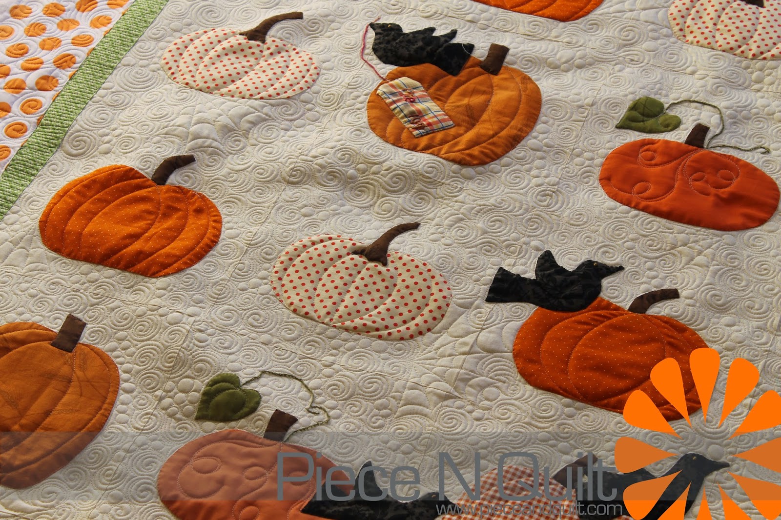 Piece N Quilt Pumpkin Quilt