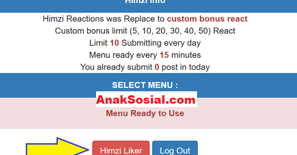 Cara Menggunakan Himzi Auto Liker Bagaimana Cara Memakai