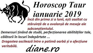 Horoscop ianuarie 2019 Taur
