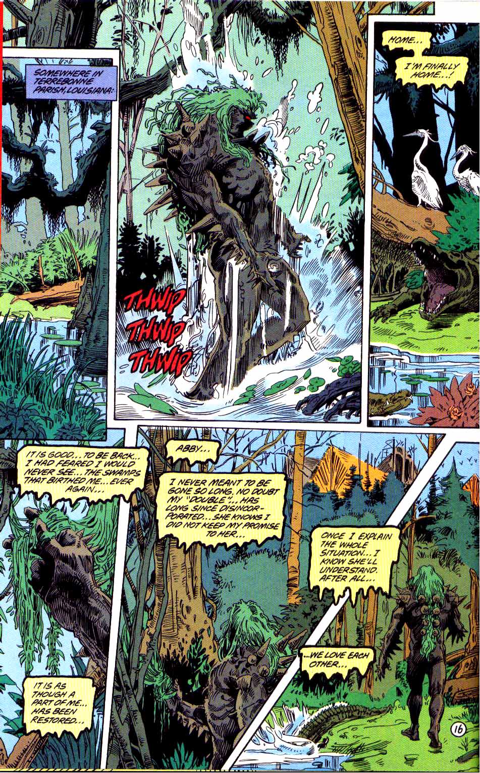 Read online Swamp Thing (1982) comic -  Issue #131 - 17