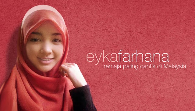 Eyka Farhana Telah Dinobatkan oleh Azhan.co Sebagai  Remaja Tercantik Di Malaysia. Anda Setuju atau Bagaimana?