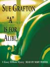 "A" is for Alibi by Sue Grafton