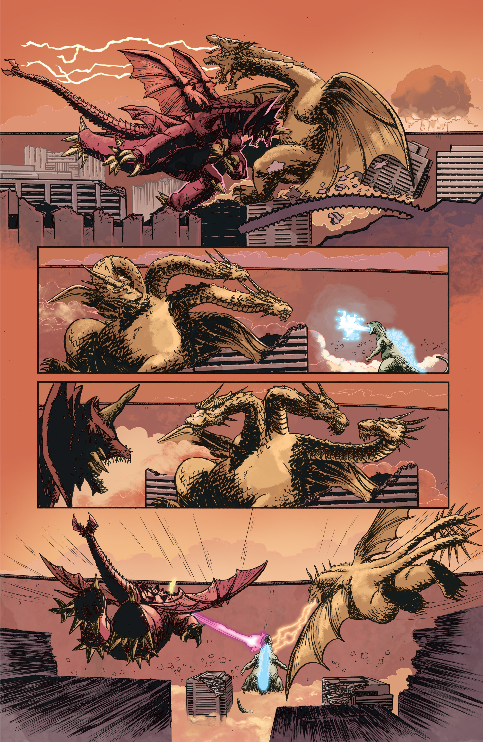 Read online Godzilla in Hell (2015) comic -  Issue #4 - 14