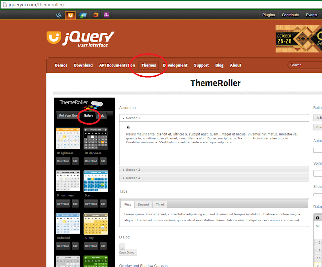 Install jQueryUI Themes in your MVC App in 5 Minutes