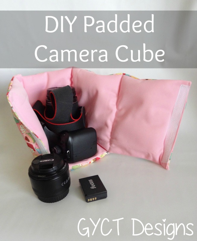 DIY Padded Camera Cube Sew Simple Home