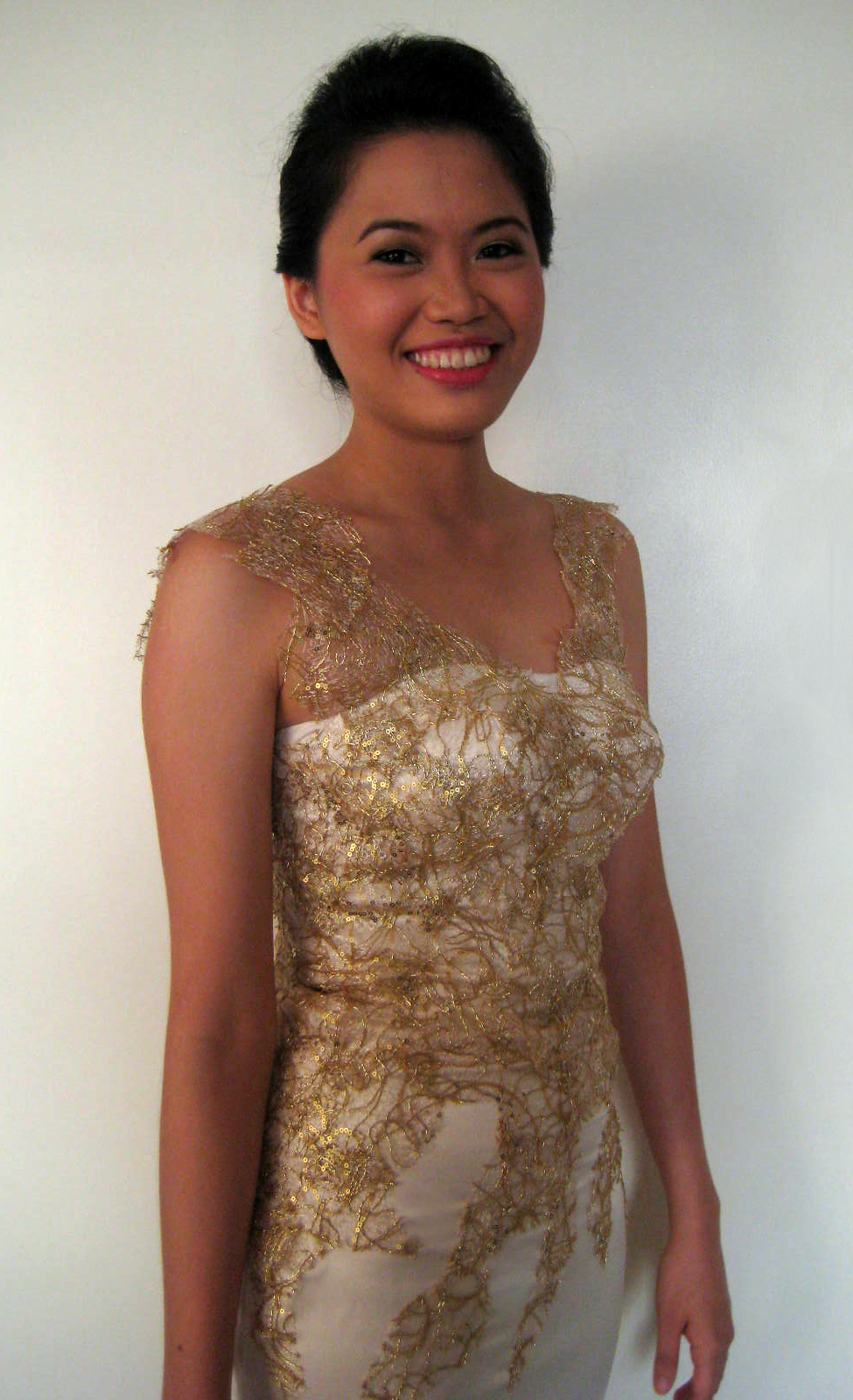 marko adalia Rica's Modern Filipiniana Graduation Dress 2011