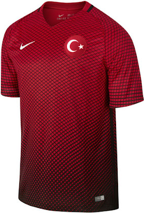トルコ代表代表 ユーロ2016 ユニフォーム-ホーム