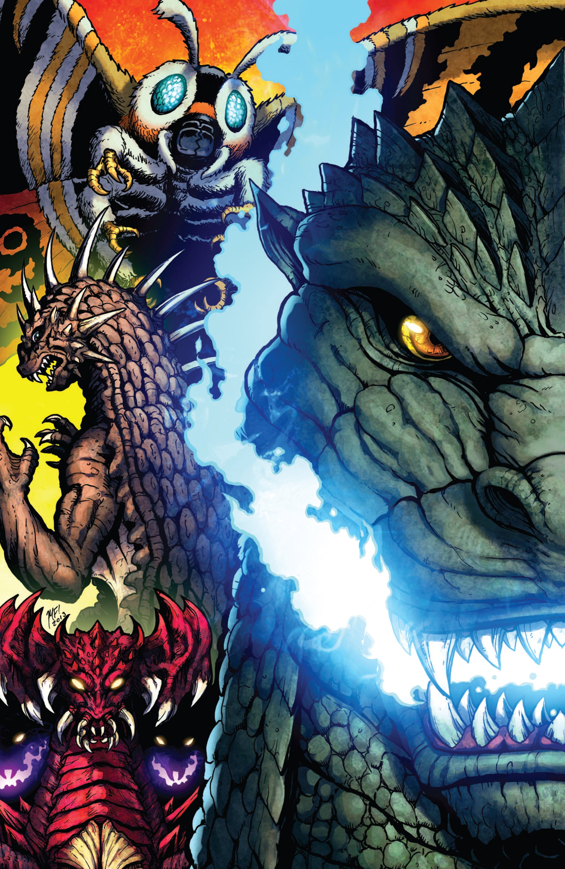 Read online Godzilla: Rulers of Earth comic -  Issue #1 - 25