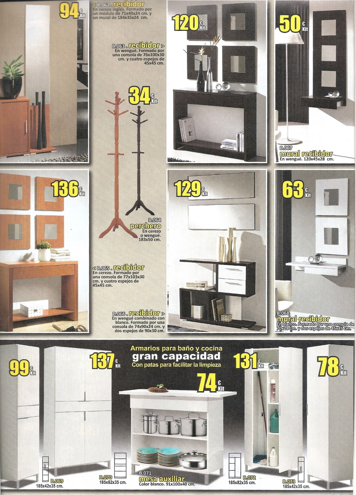 MUEBLES OFERTA KIT