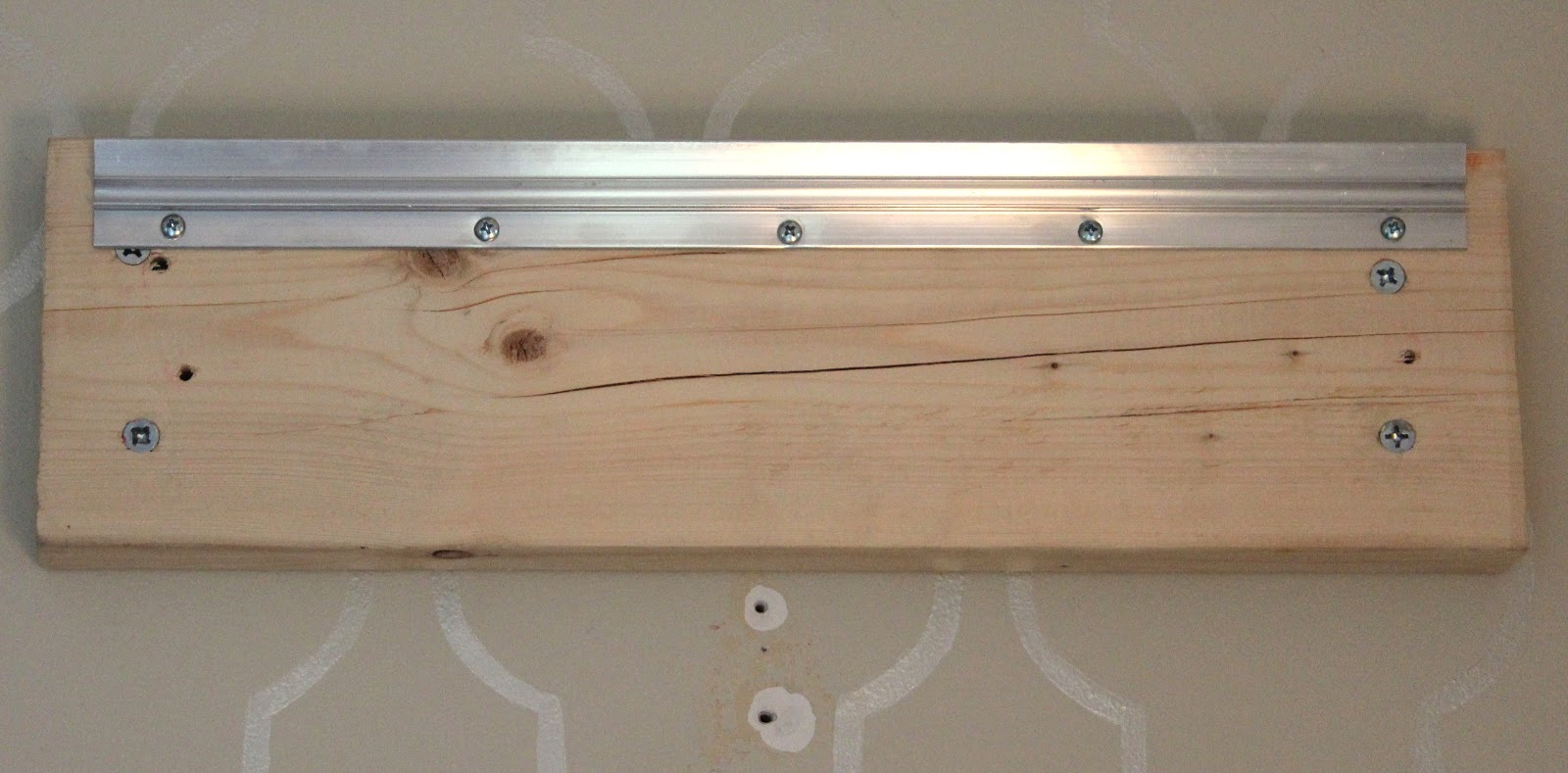 How To Hang Heavy Art & How To Hang Art Over Board and Batten Shine