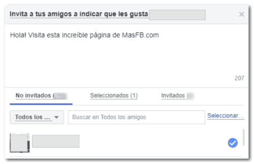 Cancelar invitación a la página Cancelar invitación a la página - MasFB