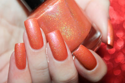 Swatch of the nail polish "Fawns Furry Friends" from Eat Sleep Polish