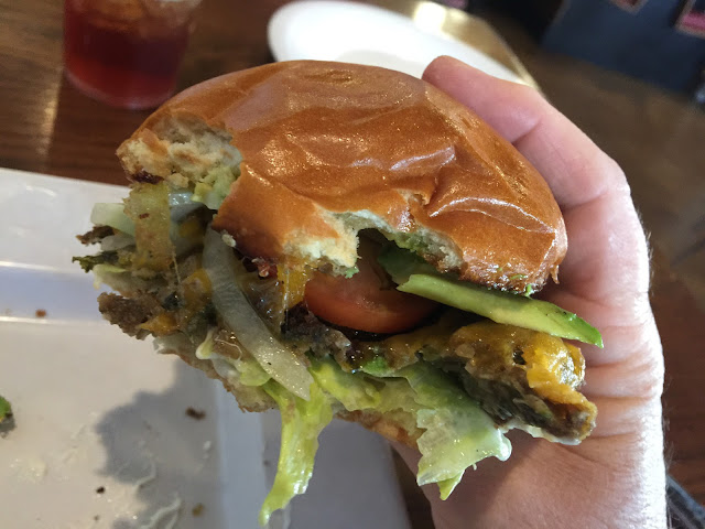 Herb Veggie Burger at Mellow Mushroom in Denver