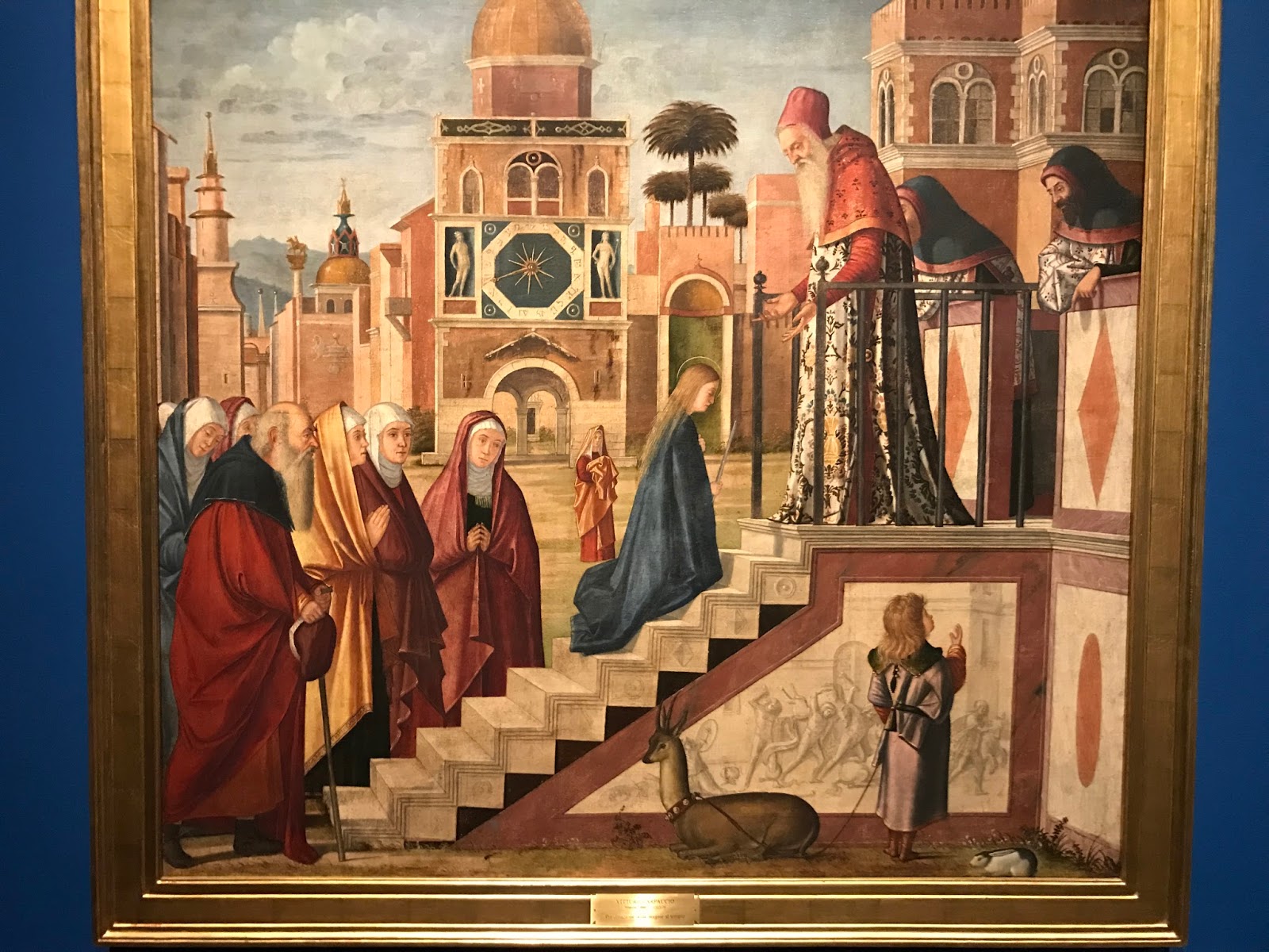 Тициан Введение во храм Пресвятой Богородицы