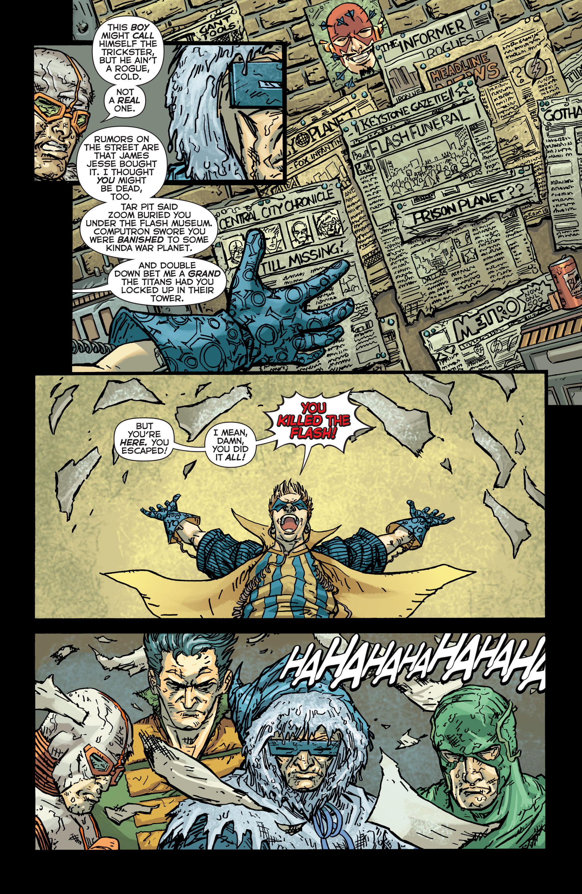 Read online Final Crisis: Rogues' Revenge comic -  Issue #1 - 10