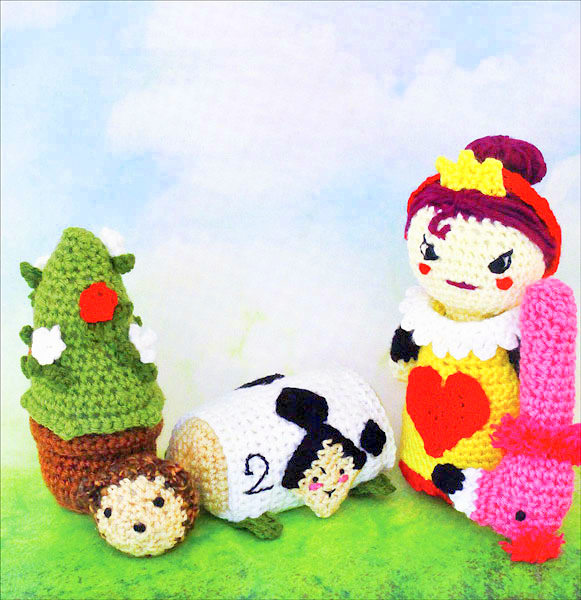 amigurumi alice in wonderland crochet patterns